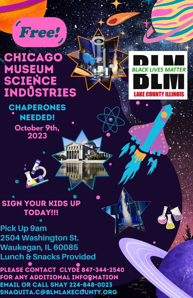 Chicago Museum of Science and Industry Event Flyer