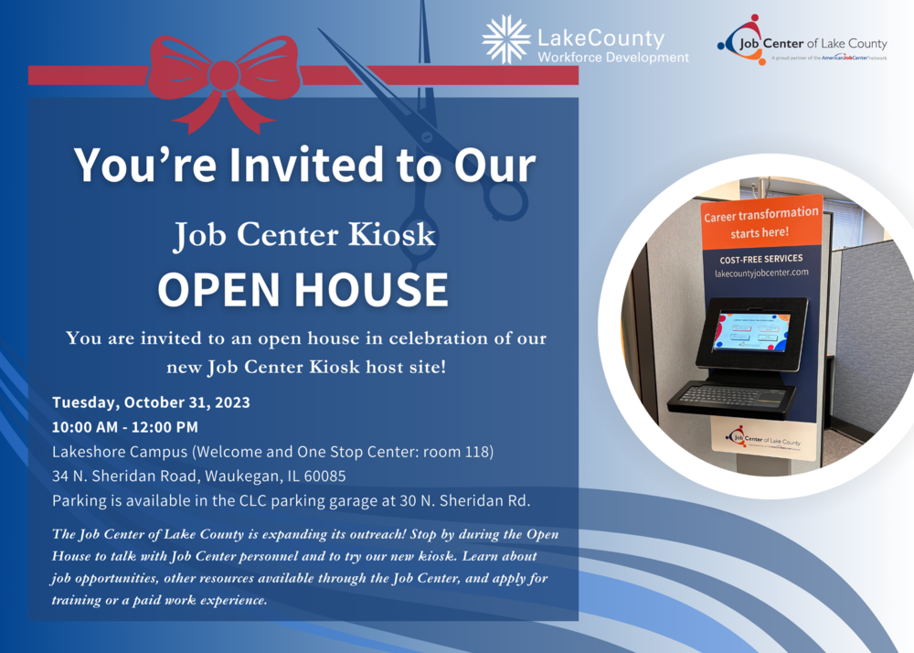 Kiosk Open House CLC October 31