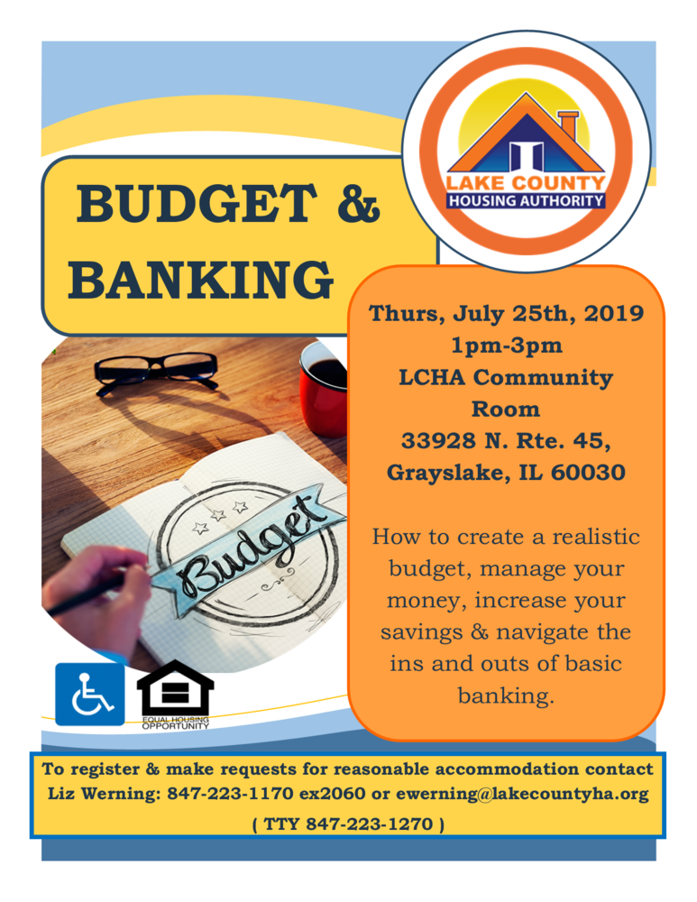 20190725 Budget and Banking Lake County, Illinois